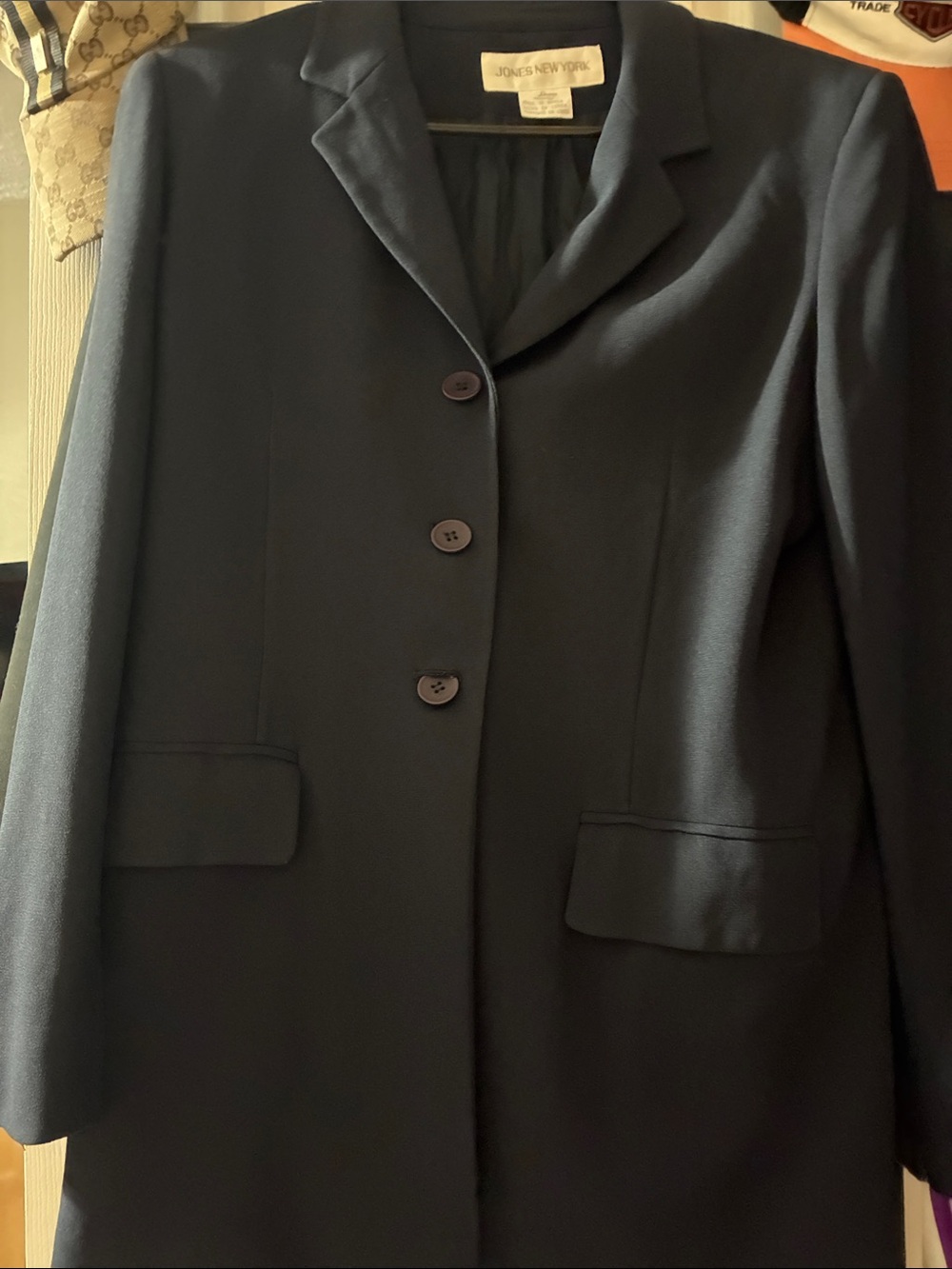 Jones New York Classic Women's Blue Blazer Jacket 6